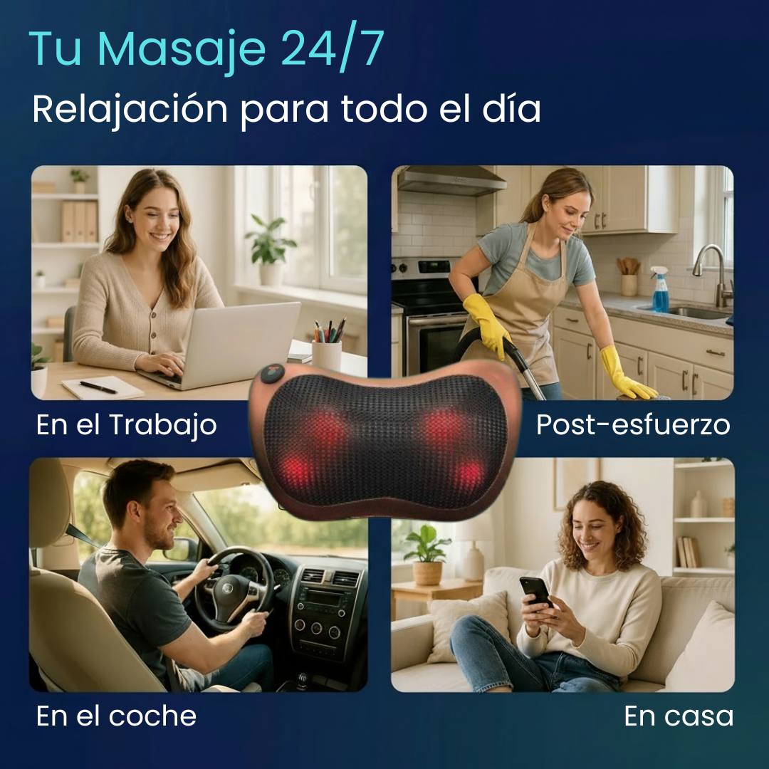 MusRelax4 – Almohada de Relajación con Masaje Suave